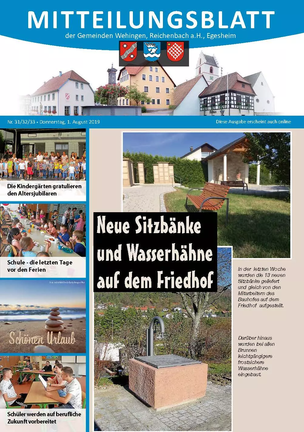 Mitteilungsblatt 31-32-33/2019