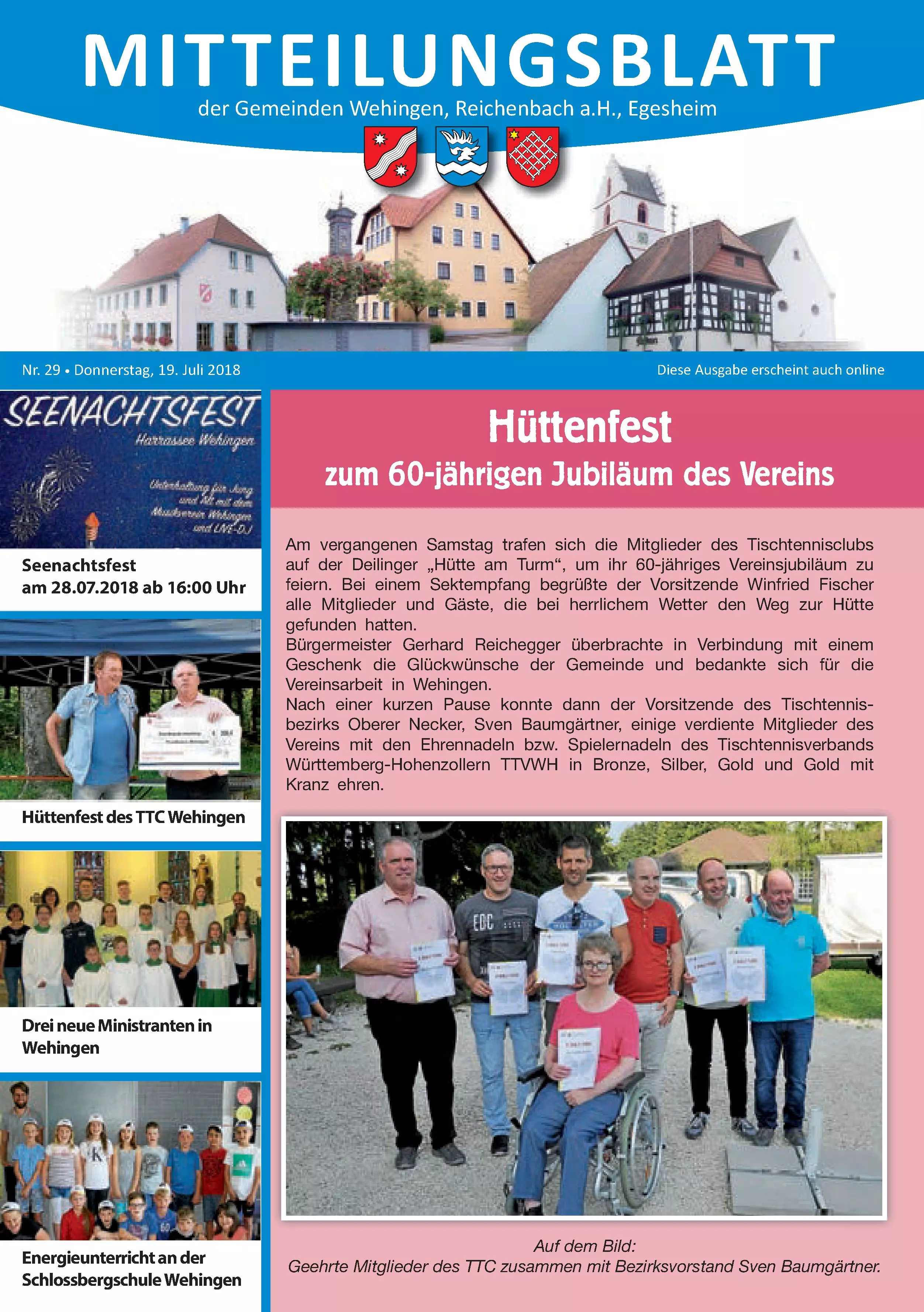 Mitteilungsblatt 29/2018