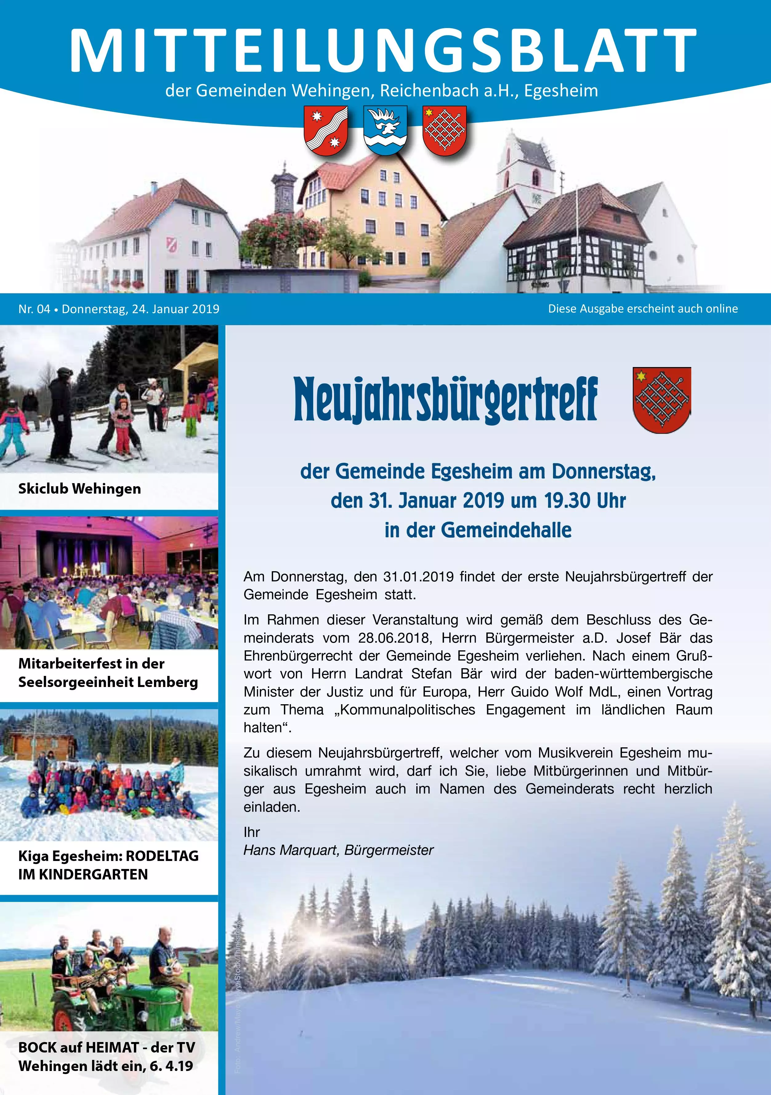 Mitteilungsblatt 04/2019