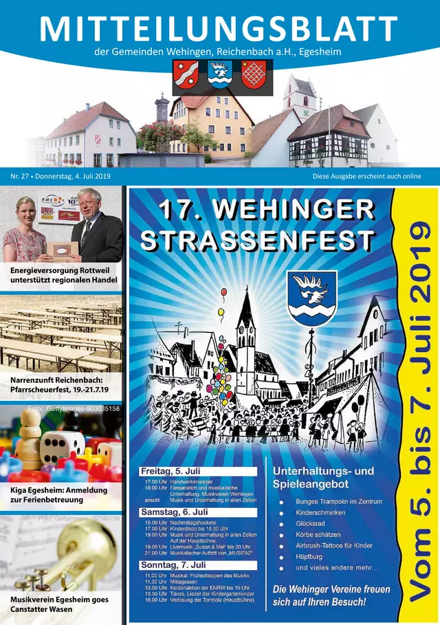 Mitteilungsblatt 27/2019