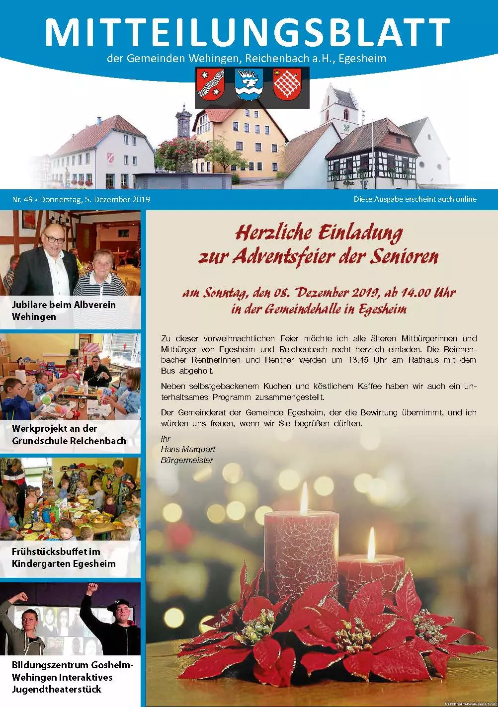 Mitteilungsblatt 49/2019