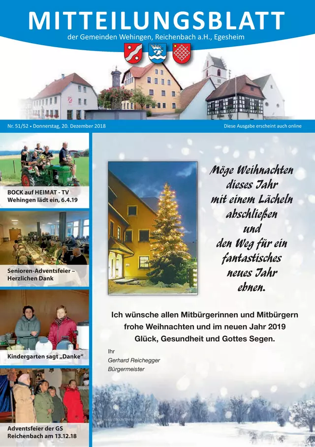 Mitteilungsblatt 51/2018