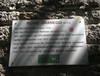  Schild Burgruine 