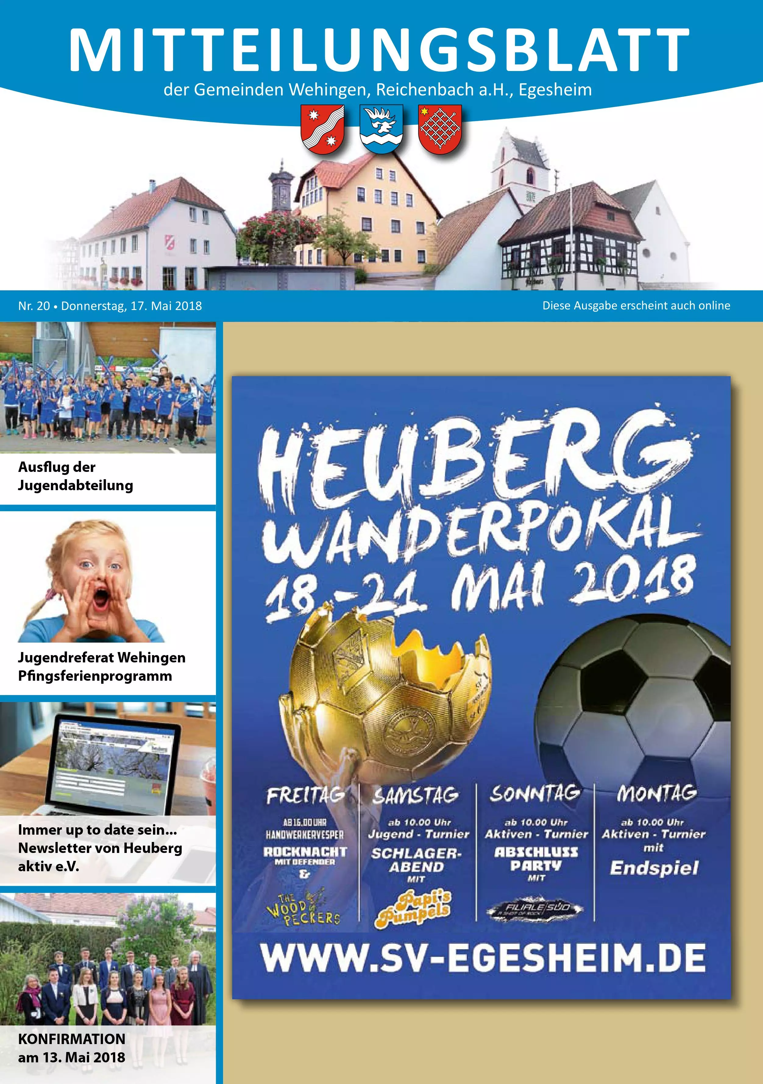 Mitteilungsblatt 20/2018