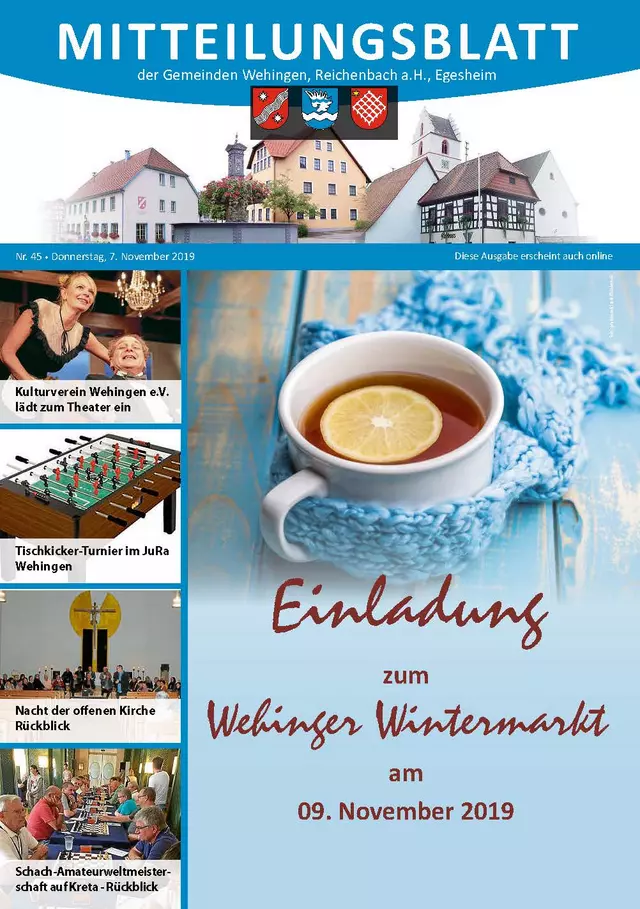 Mitteilungsblatt 45/2019