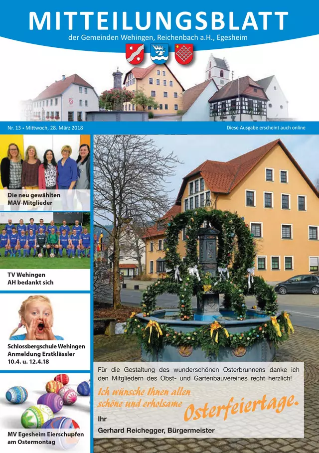 Mitteilungsblatt 13/2018