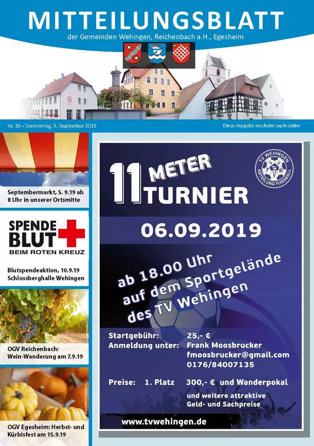 Mitteilungsblatt 36/2019